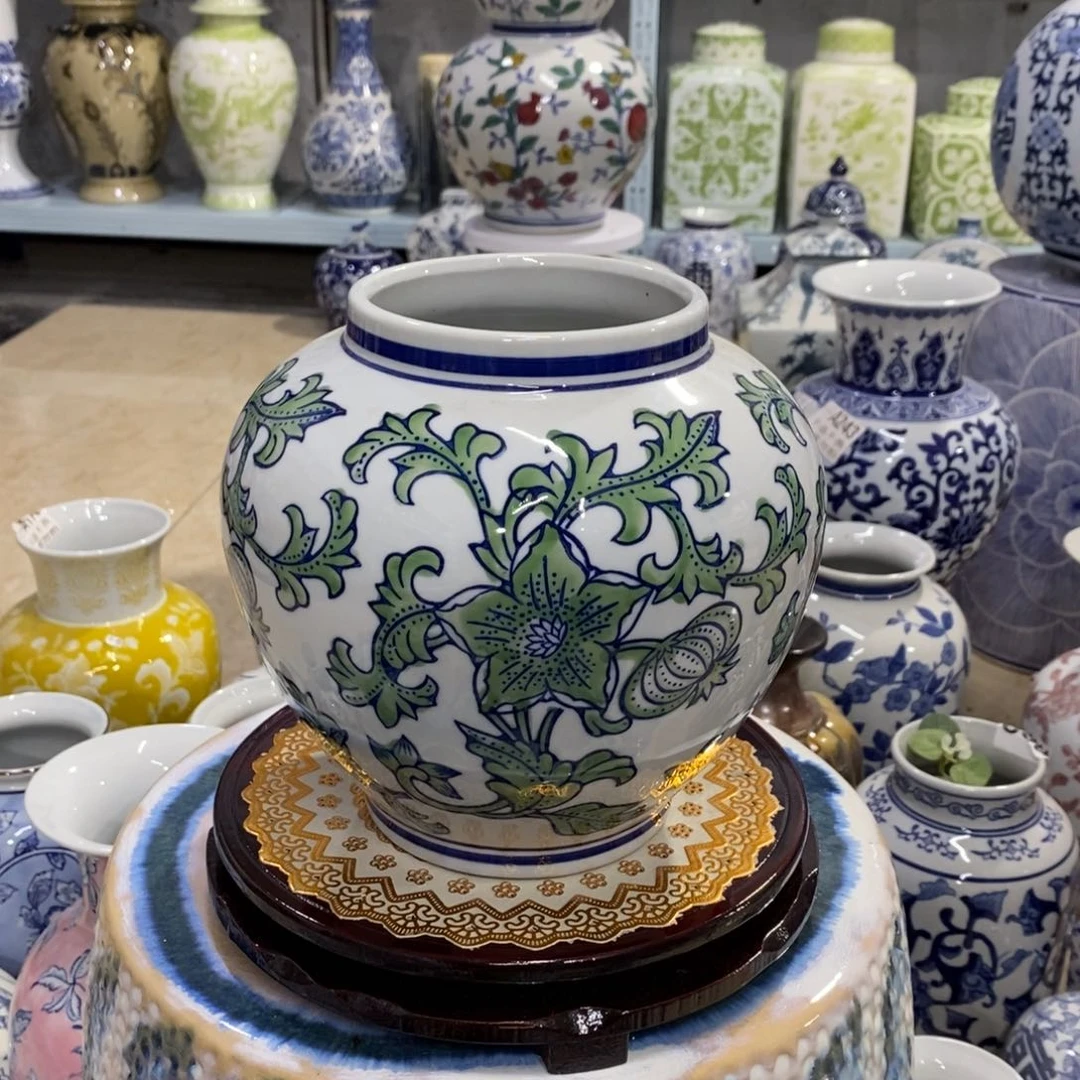 【闪购商品】摆件大肚花瓶摆件……高度20