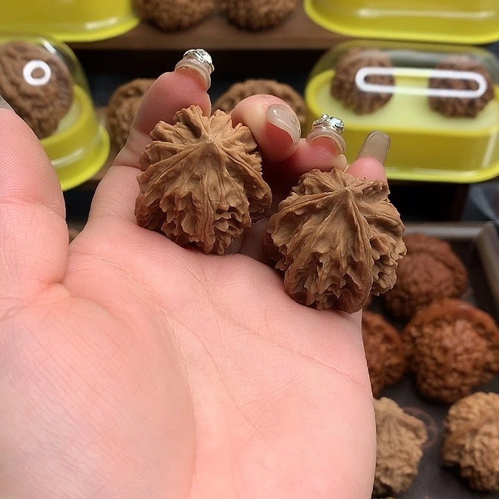 吊坠文玩核桃三俊