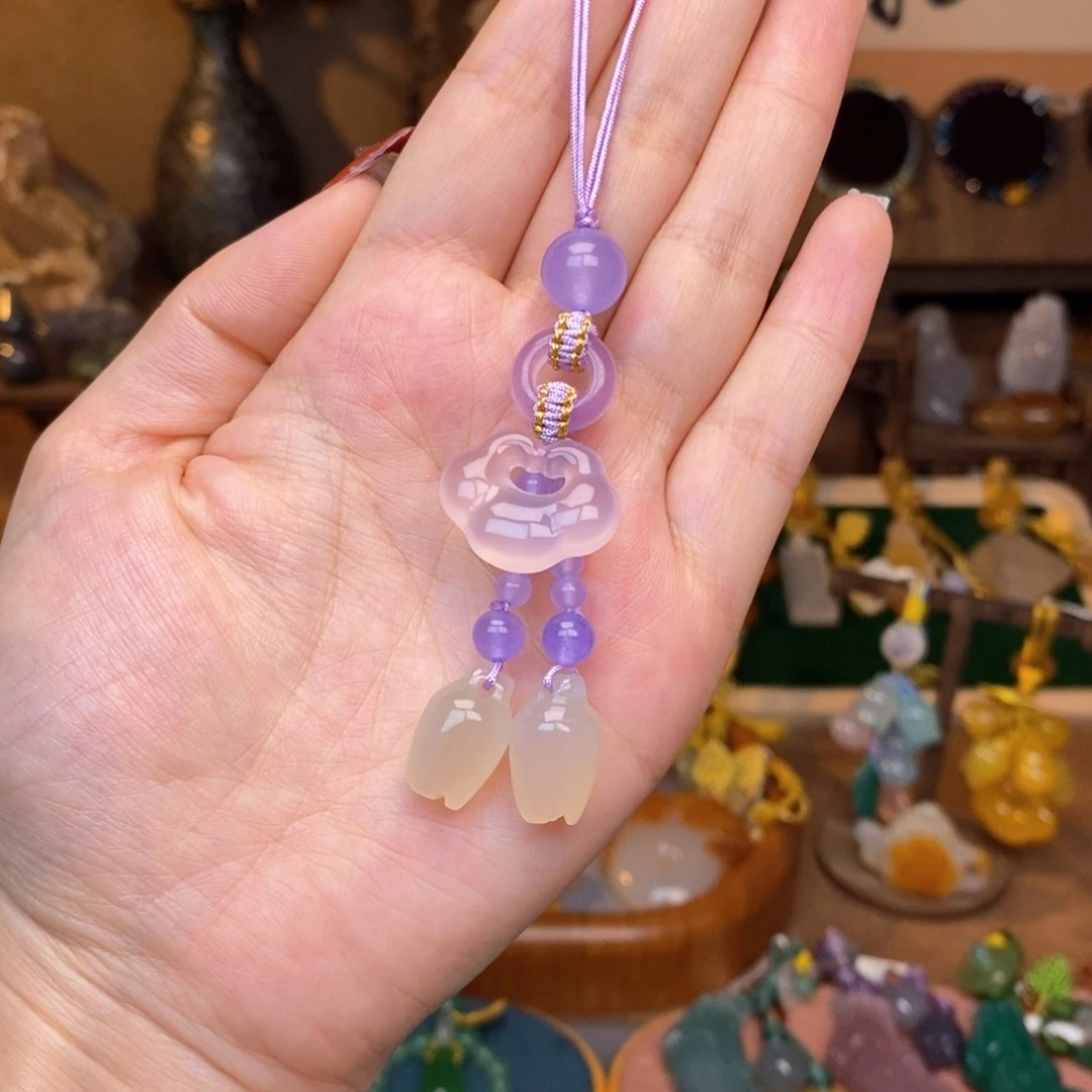 玛瑙/玉髓未镶嵌吊坠(赠链)8888888885