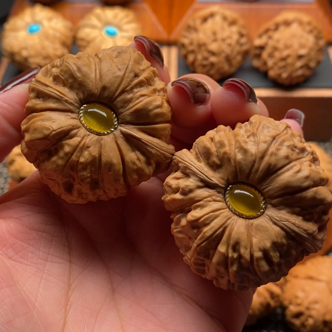 文玩核桃把件44尺寸南瓜吨