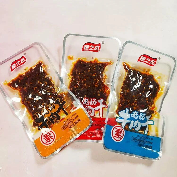 老妈素牛肉粒牛肉干麻辣面筋制品散称怀旧休闲零食小包装