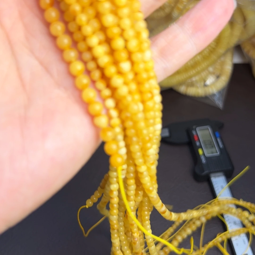 琥珀未镶嵌手链小米珠多样发其一020