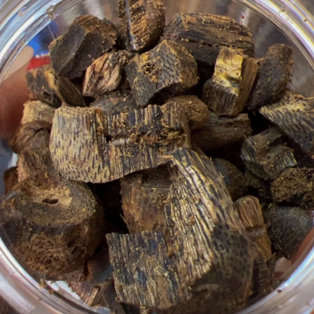 【闪购商品】沉香手把件奇楠留疤车珠老料20克