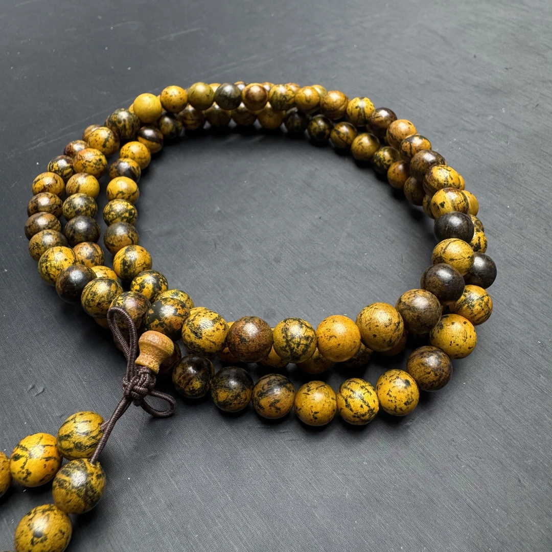 柬埔寨沉香木串《娇艺特》 L103原创木作手串