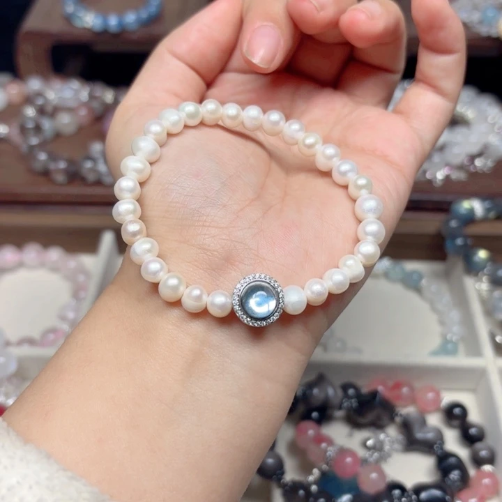 水晶手链未镶嵌金薇薇