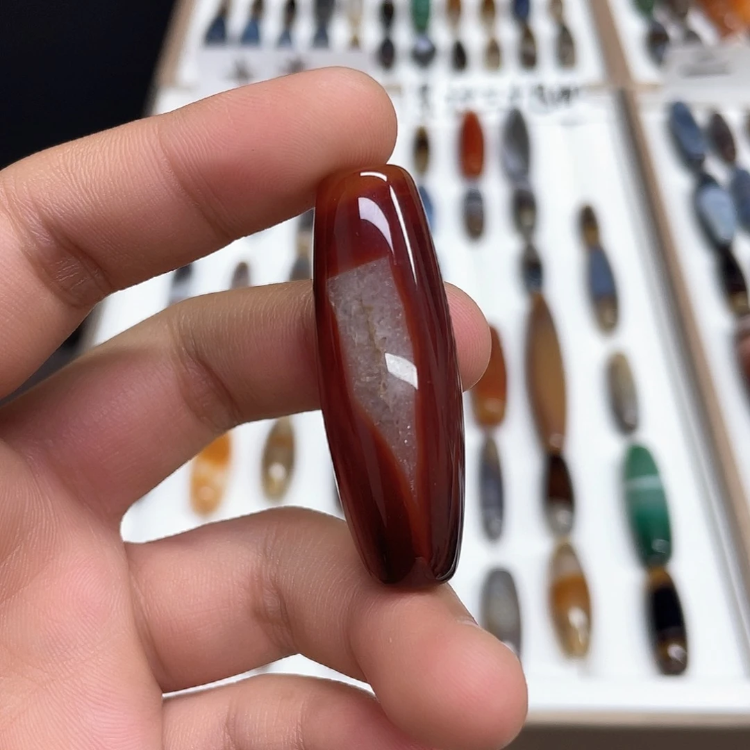 玛瑙/玉髓项链未镶嵌D****G