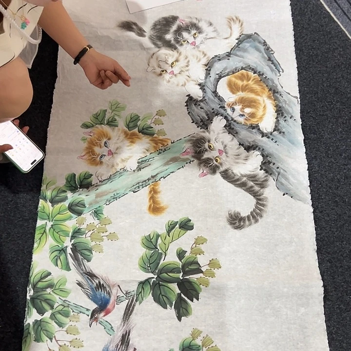 尚谷里商贸 画心一张