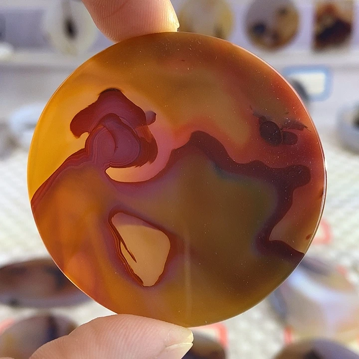 玛瑙/玉髓未镶嵌颈饰