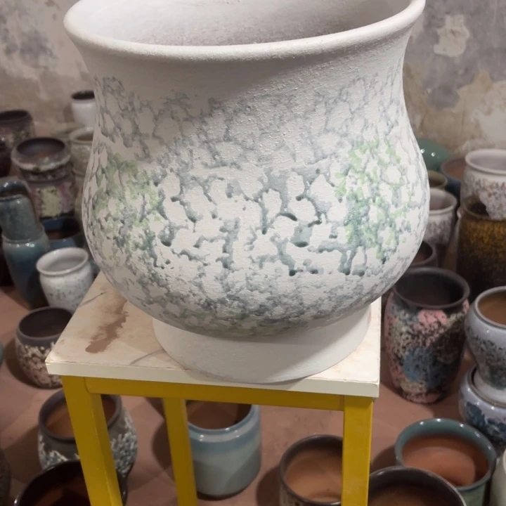 花盆紫砂口径27高度30