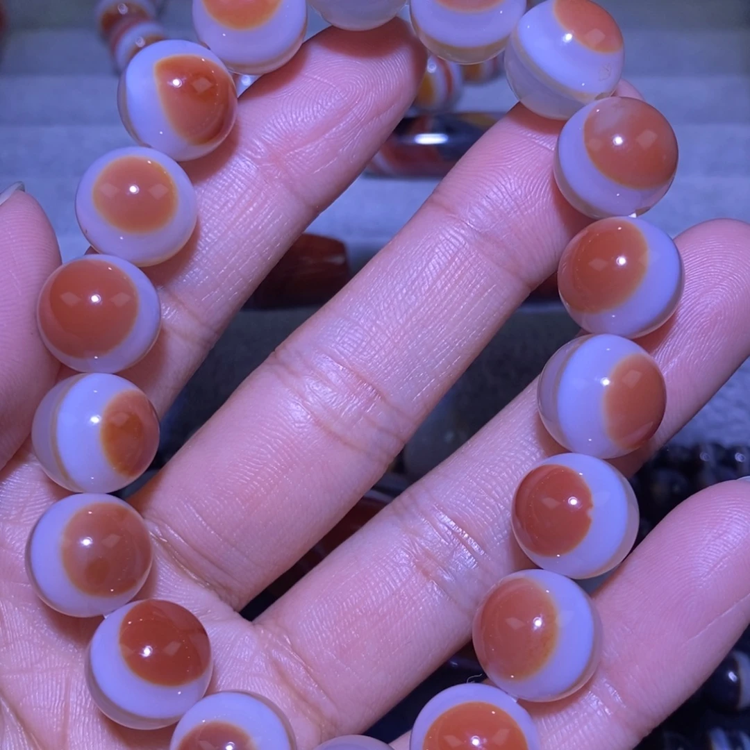 温***暖玛瑙/玉髓未镶嵌颈饰