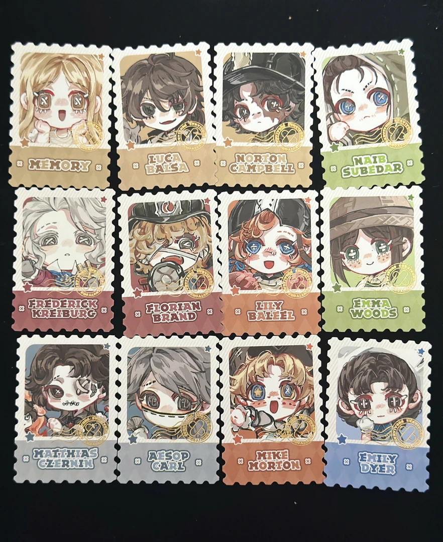 【第五人格】【同人授权】蜡笔邮票/盲盒代拆