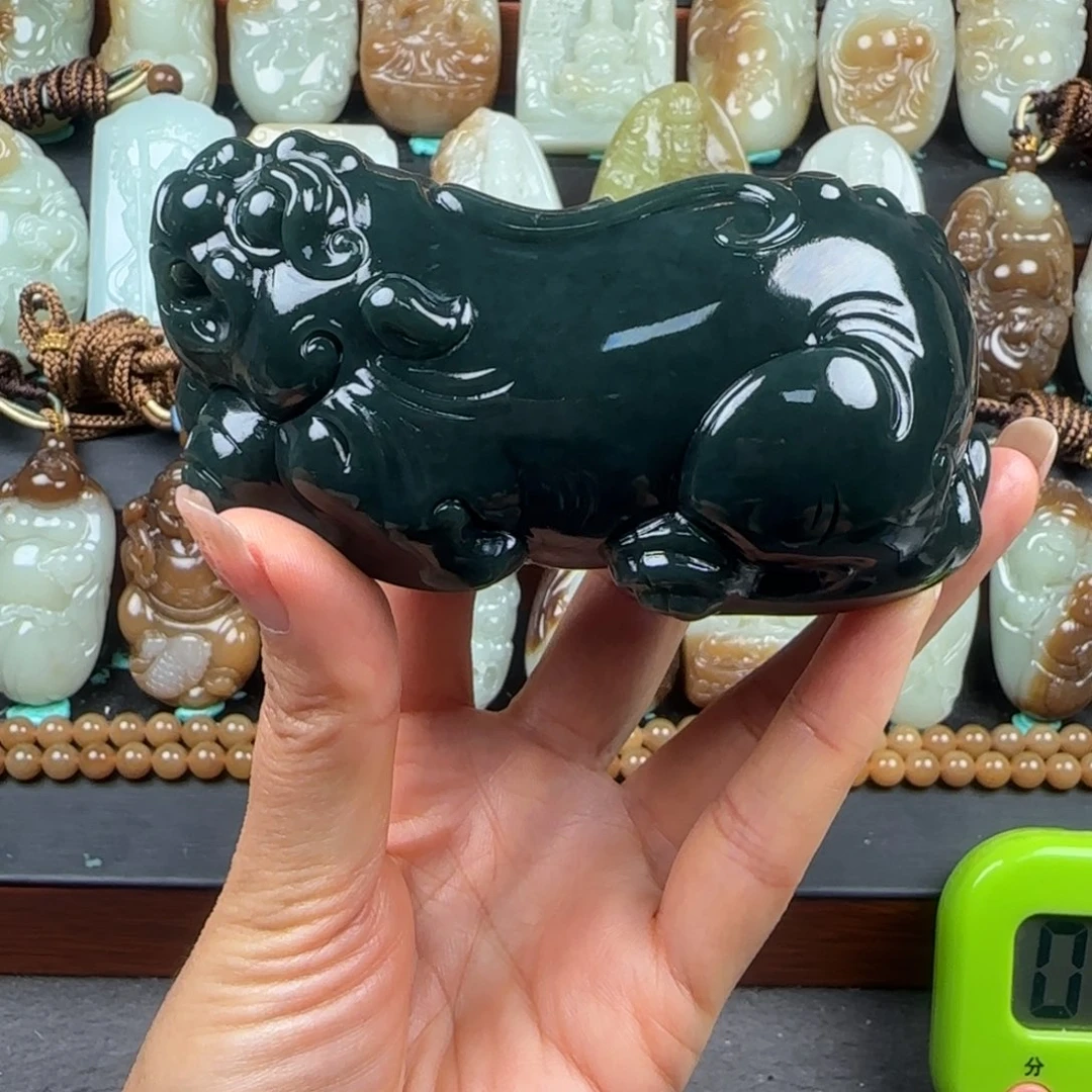 G***哥和田玉未镶嵌挂件