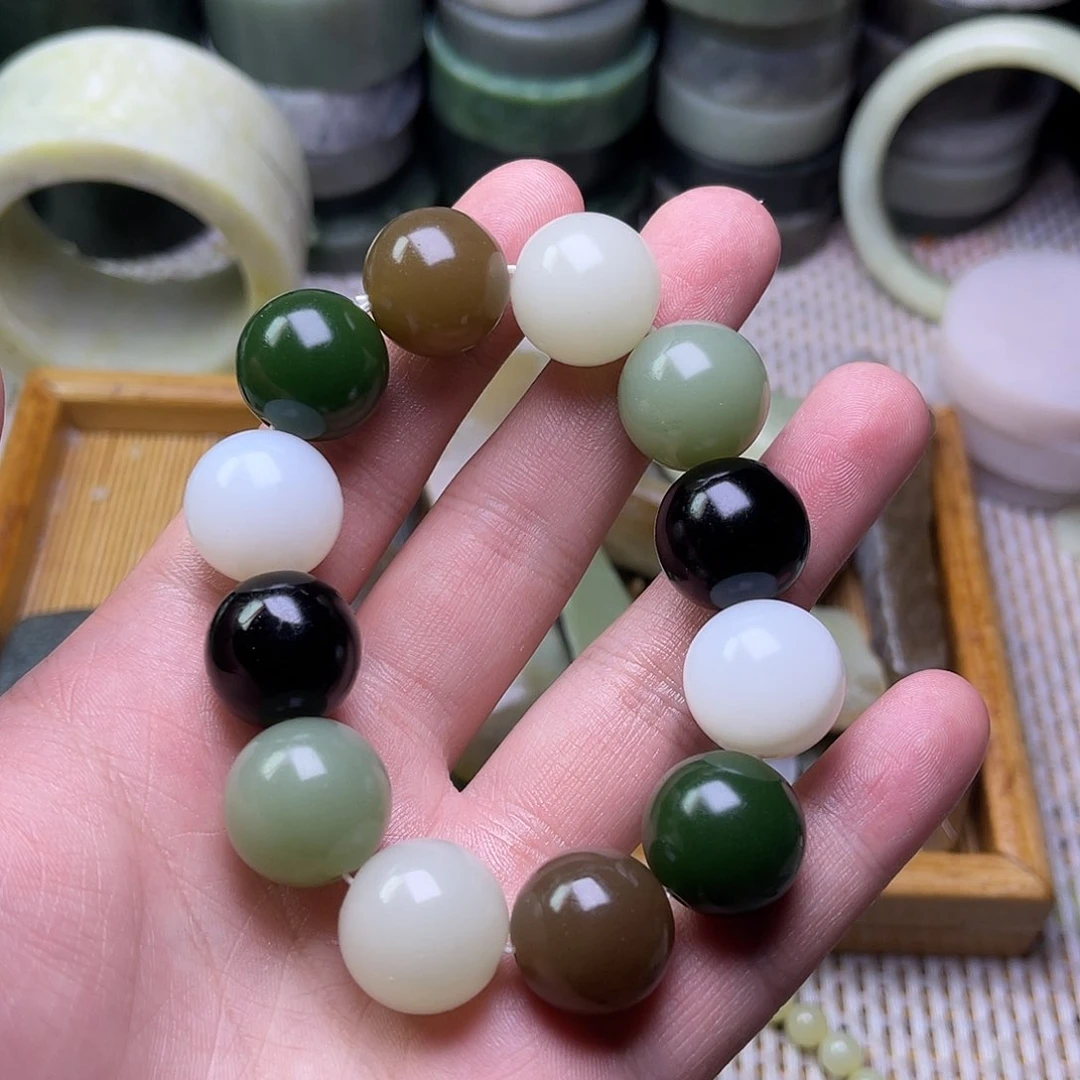 未镶嵌软玉珠宝半成品