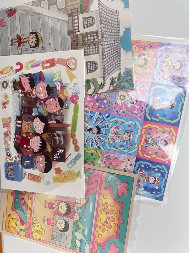 【呀呀】日版樱桃小丸子明信片