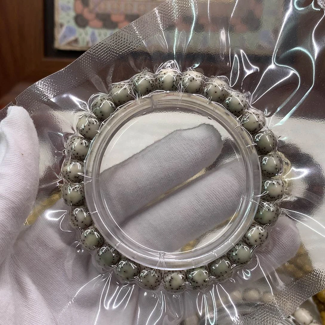 星月菩提手串双留白小细星