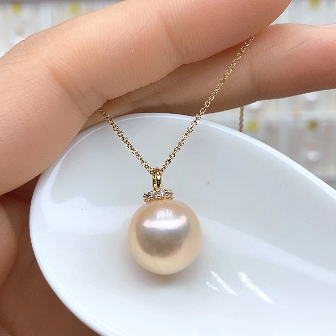 淡水珍珠合金吊坠(不含链)