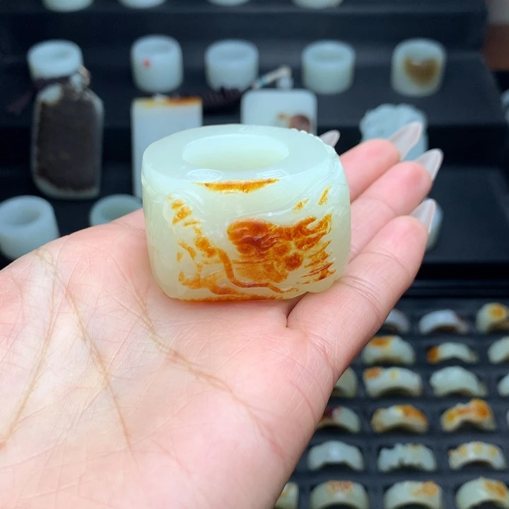 和田玉手链未镶嵌很***活