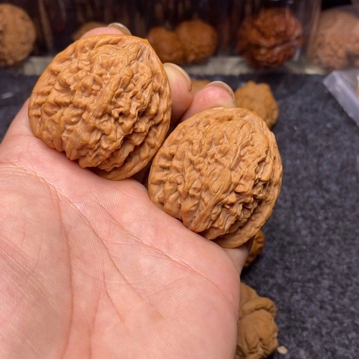 文玩核桃吊坠43蓟县虎头王