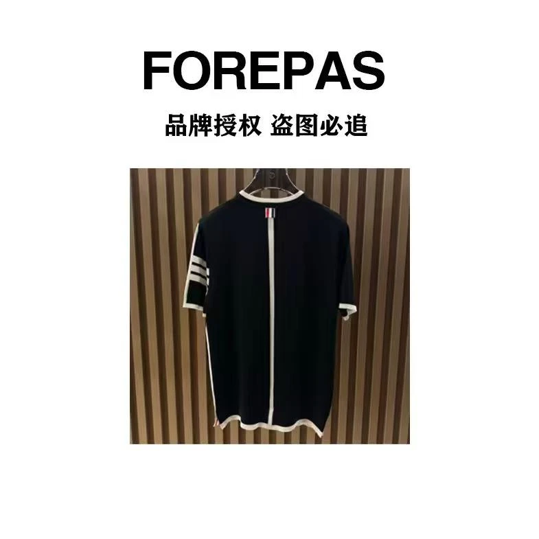 FOREPAS.2025新款拼色圆领T恤男女同款建议机洗.041（九）专属