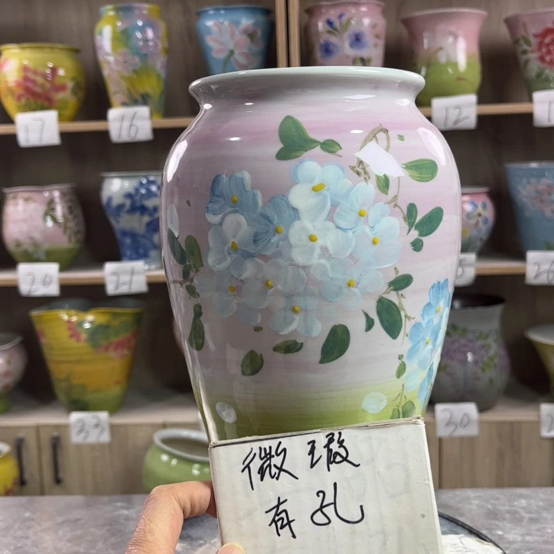 景德镇陶瓷花盆花盆