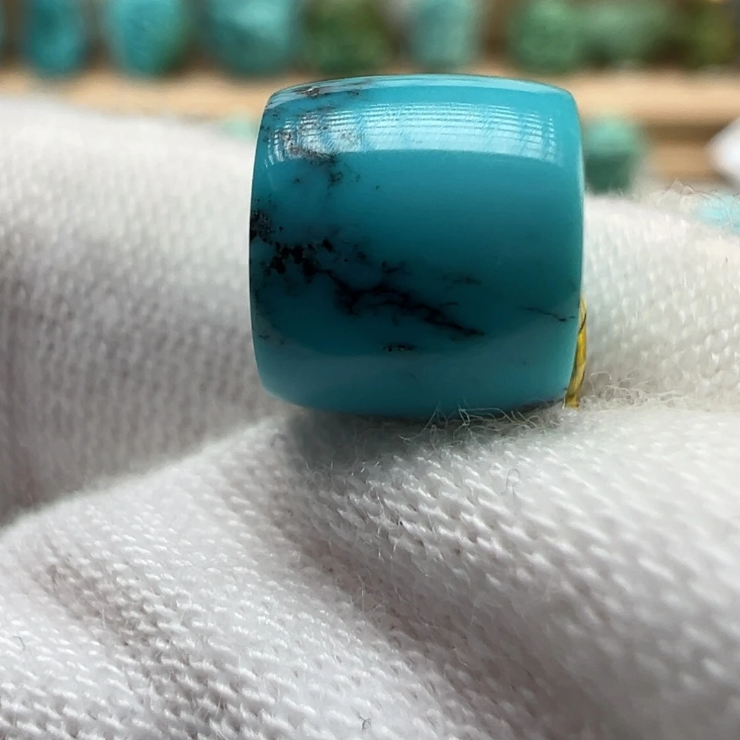 绿松石未镶嵌配饰8×7