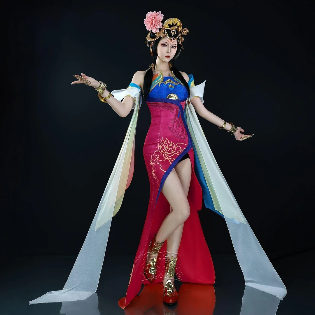 杨玉环霓裳曲cos服王者荣耀cosplay服装二次元动漫游戏C服套装女