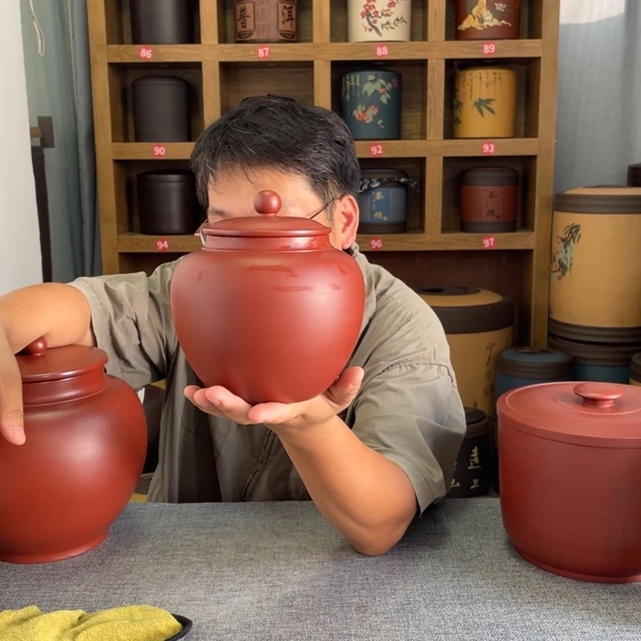 紫砂茶叶罐茶叶罐