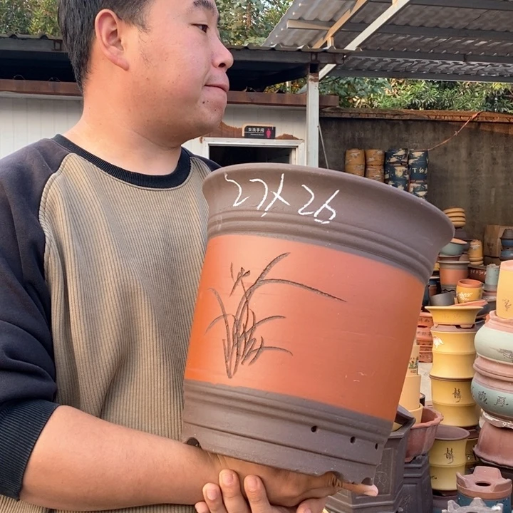 紫砂花盆紫砂花盆盆栽花卉苗木种植