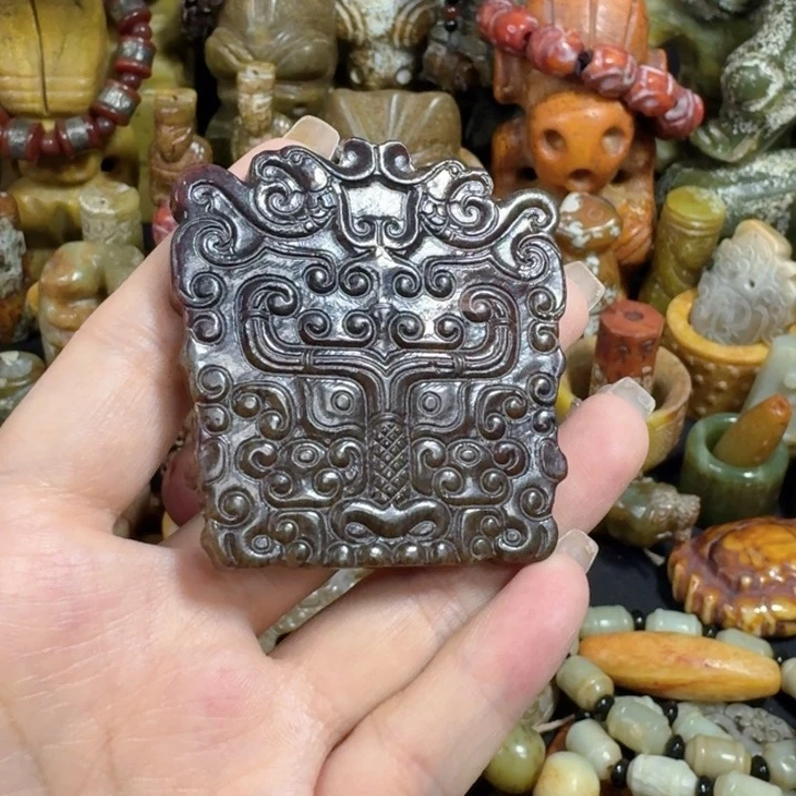 安***茶和田玉未镶嵌珠宝半成品
