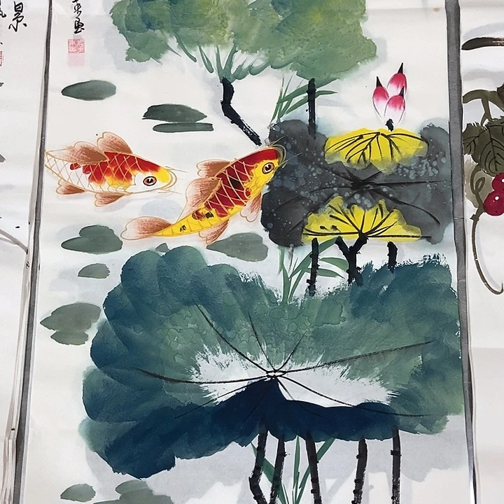 小周画廊的直播间