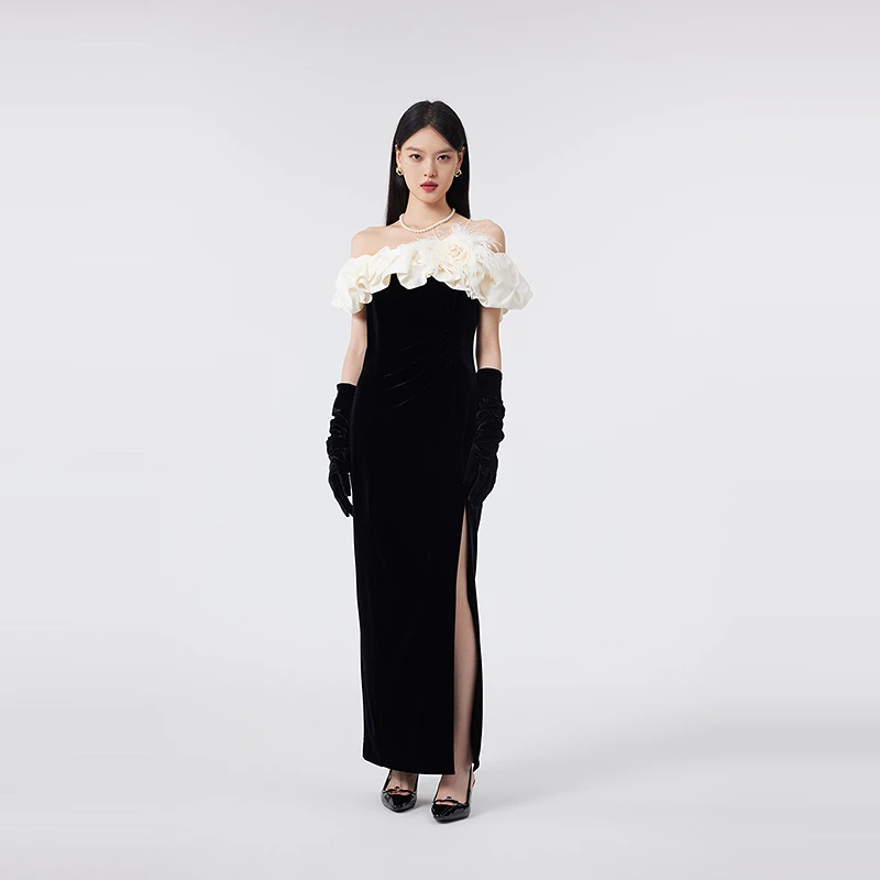 【丽姐专属】BADINA连衣裙141X005