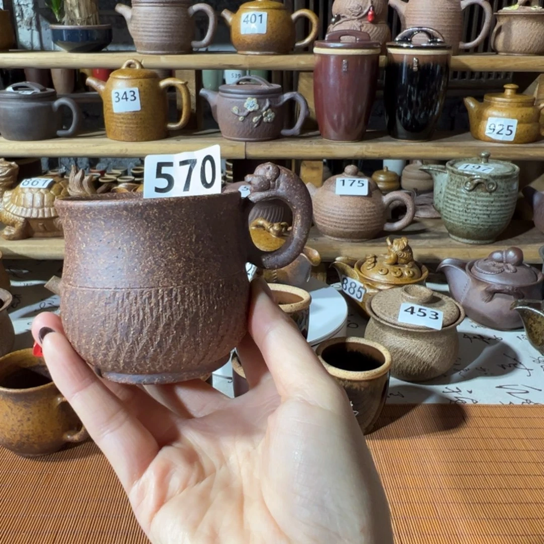 缸130 毫升原谷粗瓷高温瓷