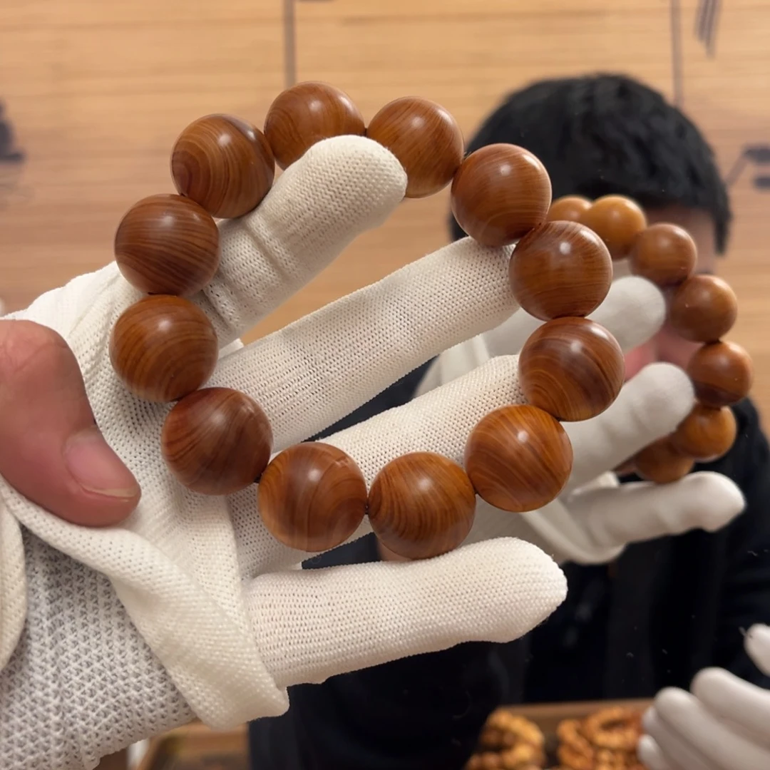 柏木（崖柏）手串/手链20黑油乱纹药香板根料