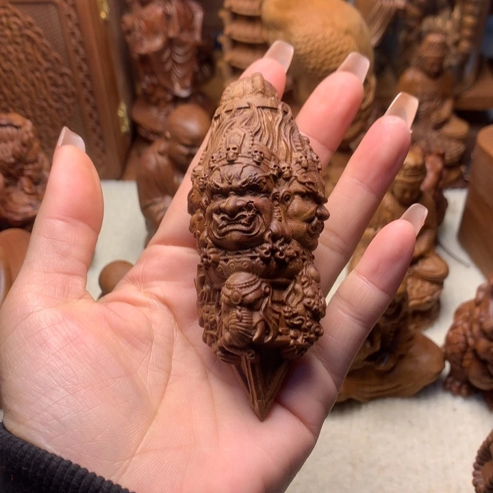 檀香木其他老山檀香手把件