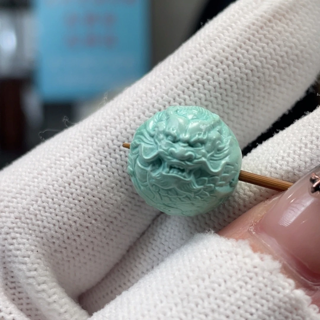 绿松石未镶嵌挂件