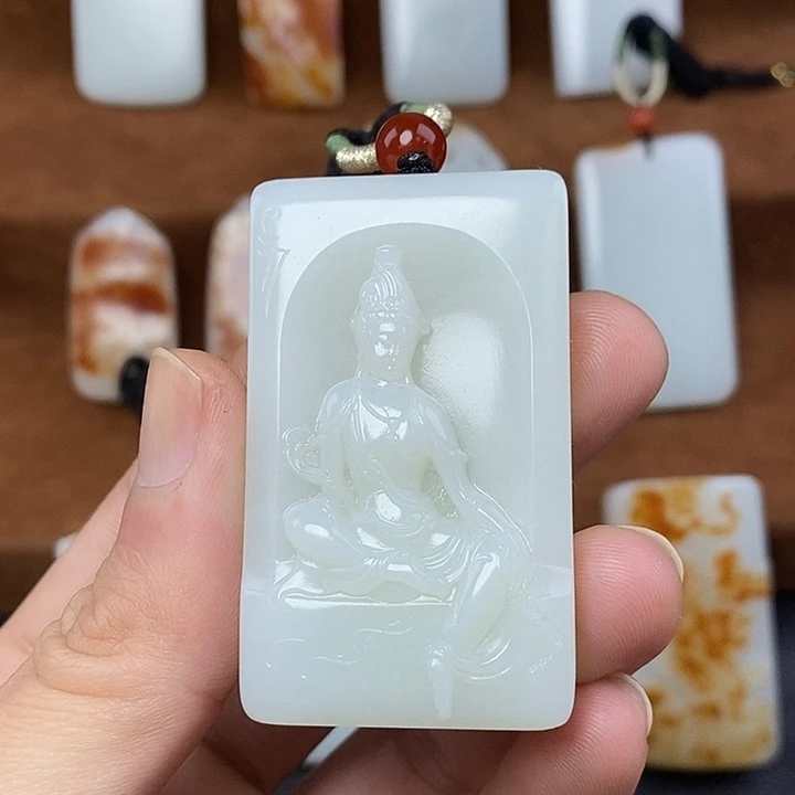 和田玉（白玉）未镶嵌颈饰