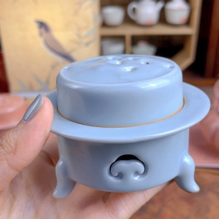 瑕天青色听石香炉