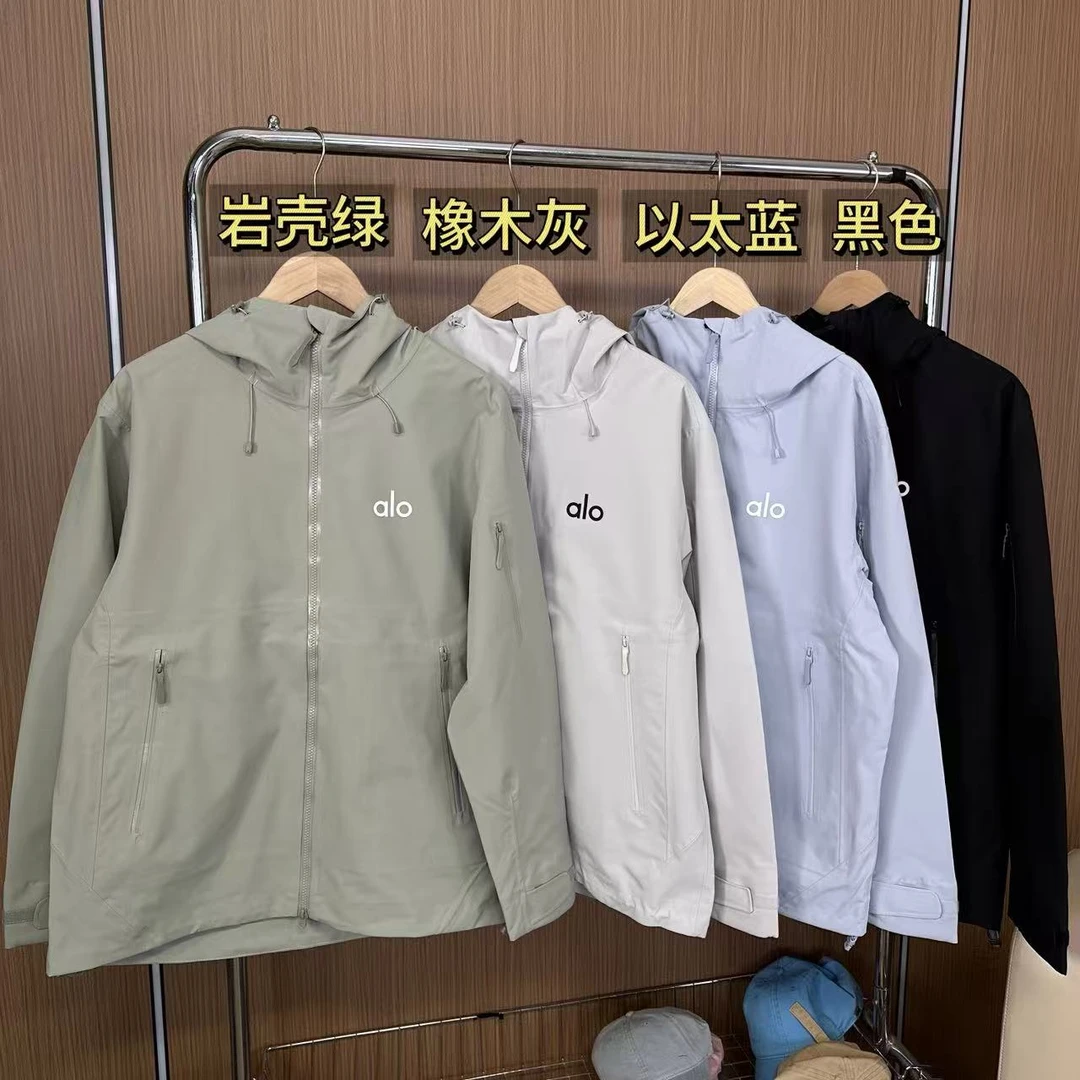 aloot溢胶冲锋衣户外防风防水