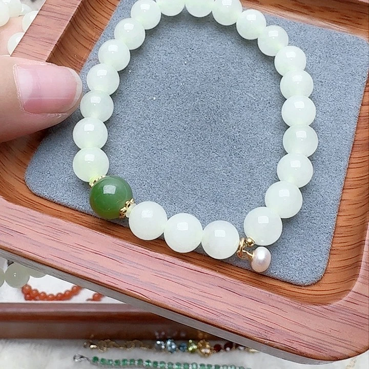 和田玉手链未镶嵌手链