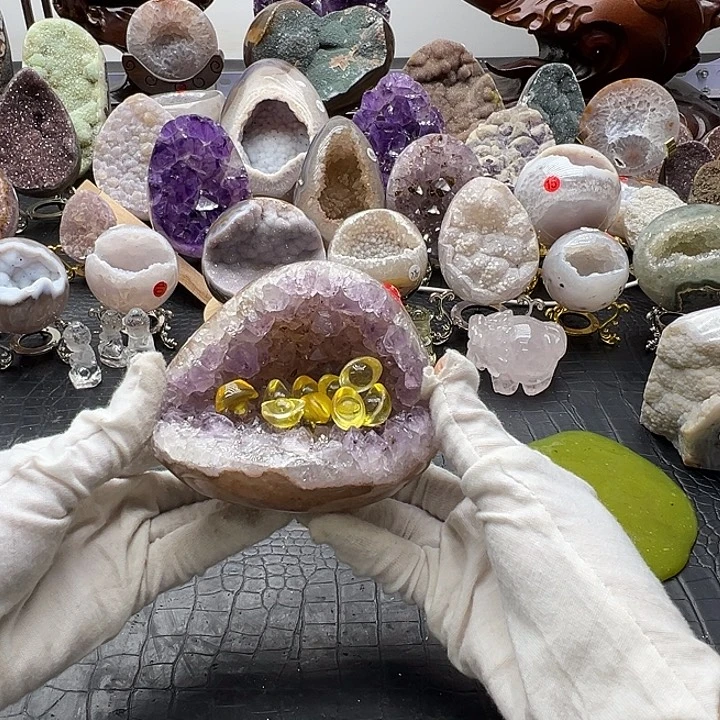 未镶嵌水晶珠宝半成品12