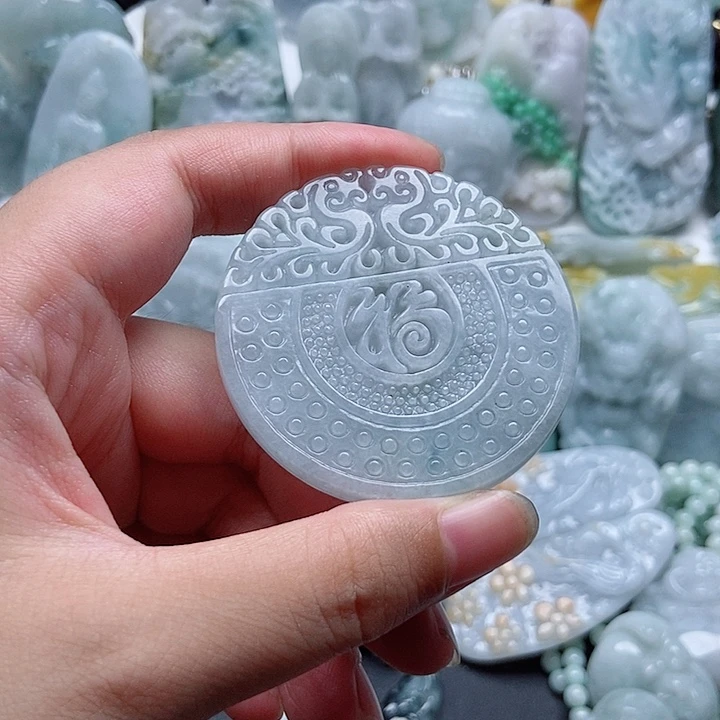 吊坠(不含链)未镶嵌翡翠1