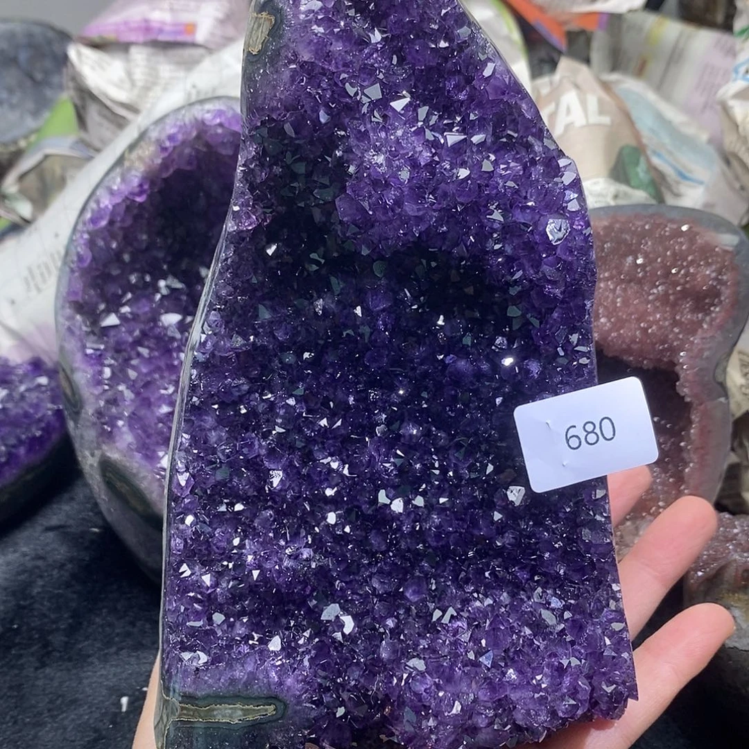 大型摆件（非配饰）紫晶未镶嵌