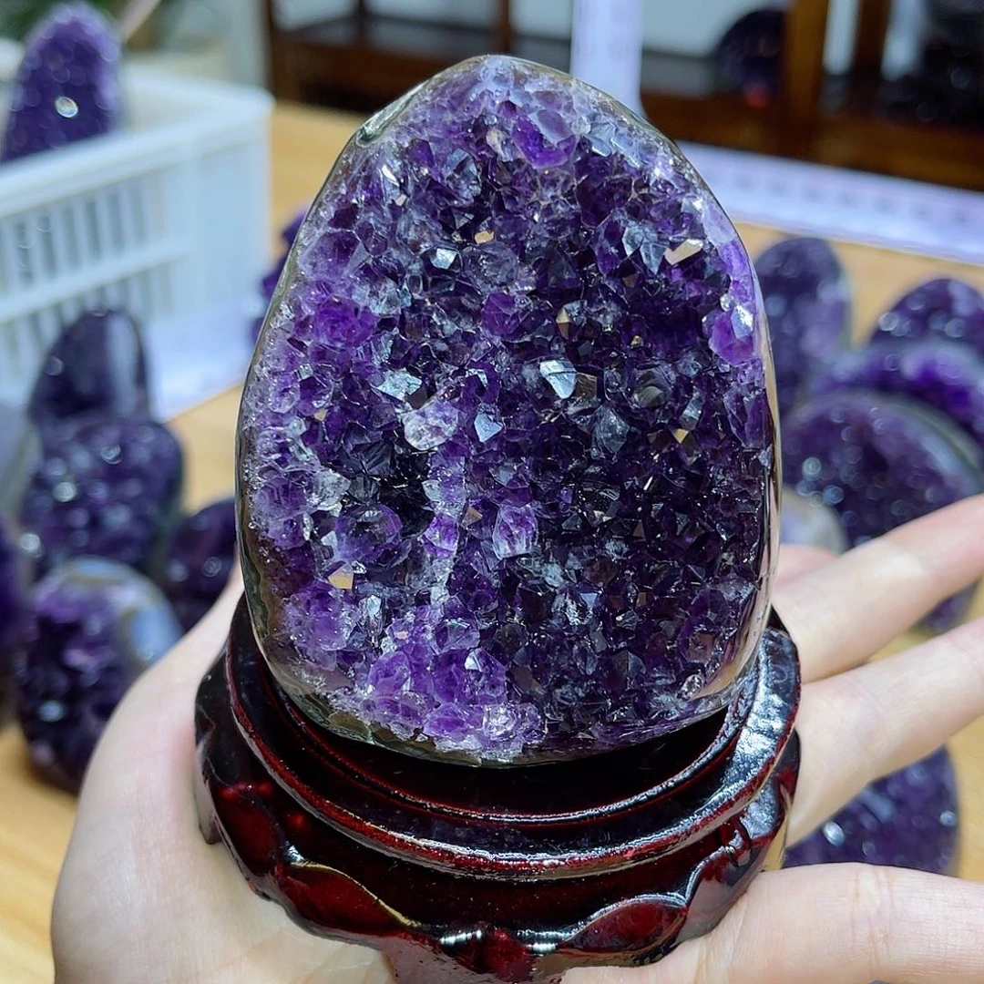 树***密未镶嵌大型摆件（非配饰）紫晶