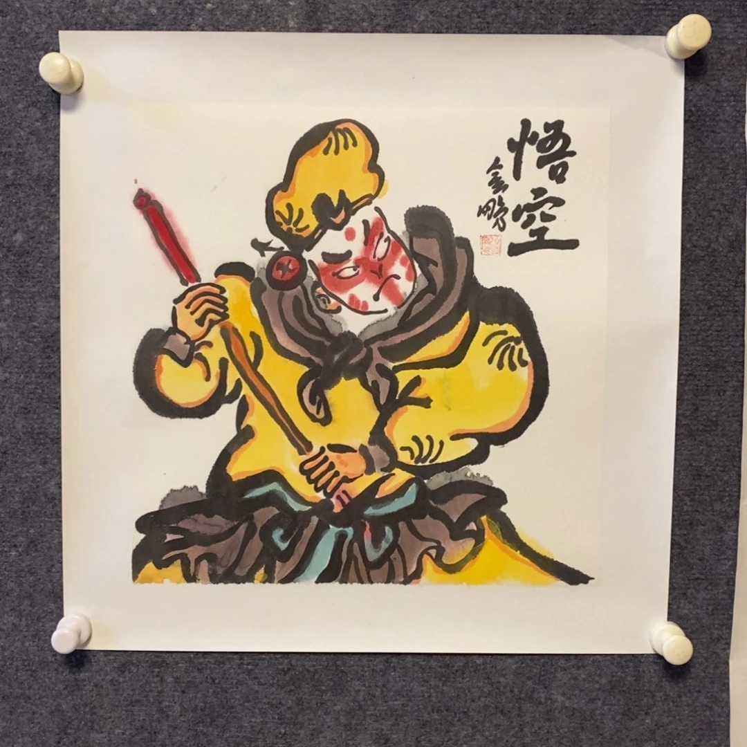 国画吴金鹏老师作品