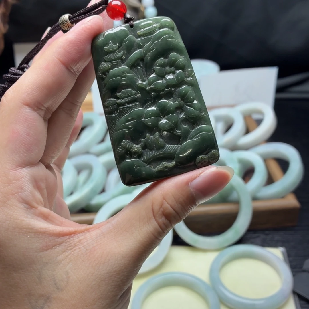 定制翡翠未镶嵌正圈