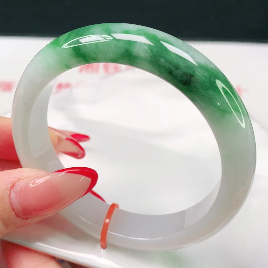 翡翠未镶嵌手镯天然翡翠2049