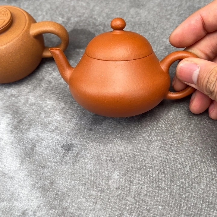 紫砂茶壶你*人红黄泥梨形