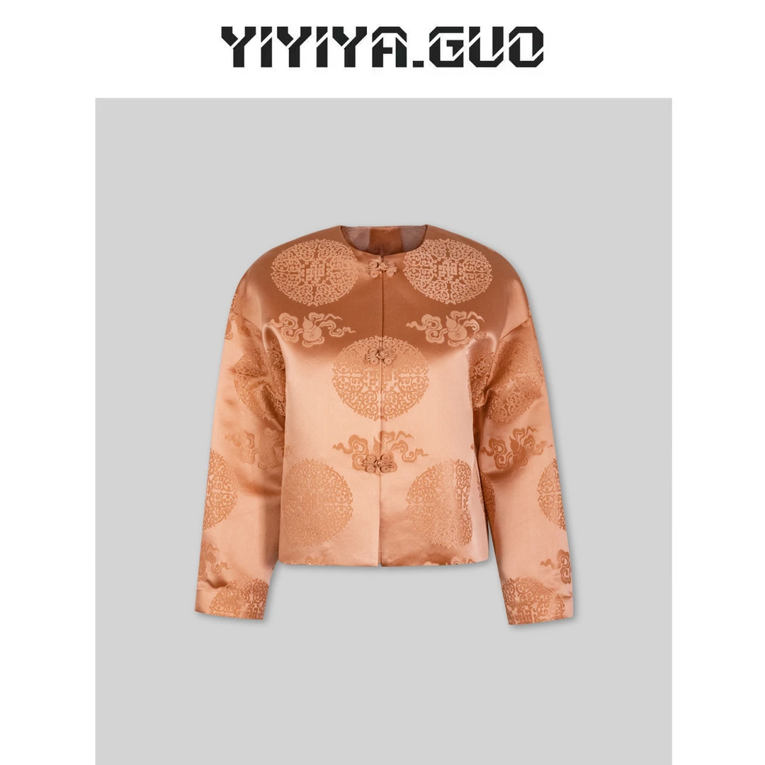 yiyiya.Guo艺艺吖/【福禄吉祥】如意扣长袖外套2024883