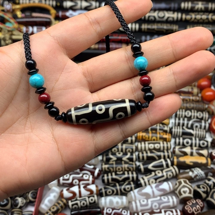 玛瑙/玉髓未镶嵌吊坠(赠链)