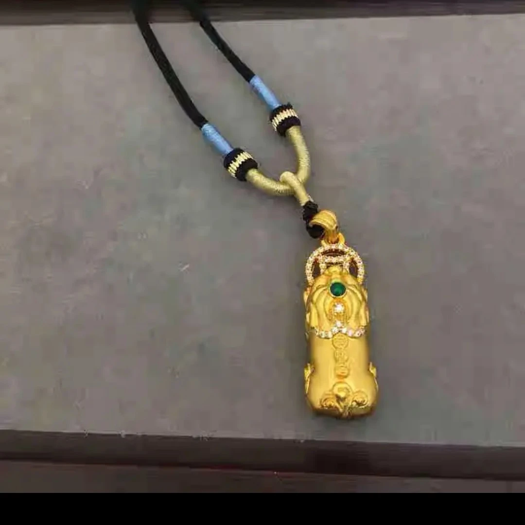 铜合金锆石吊坠 合金锆石吊坠 貔貅吊坠 经典时尚